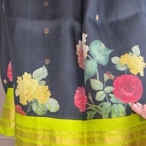 Exclusive Handwoven silk gadwal saree brand new